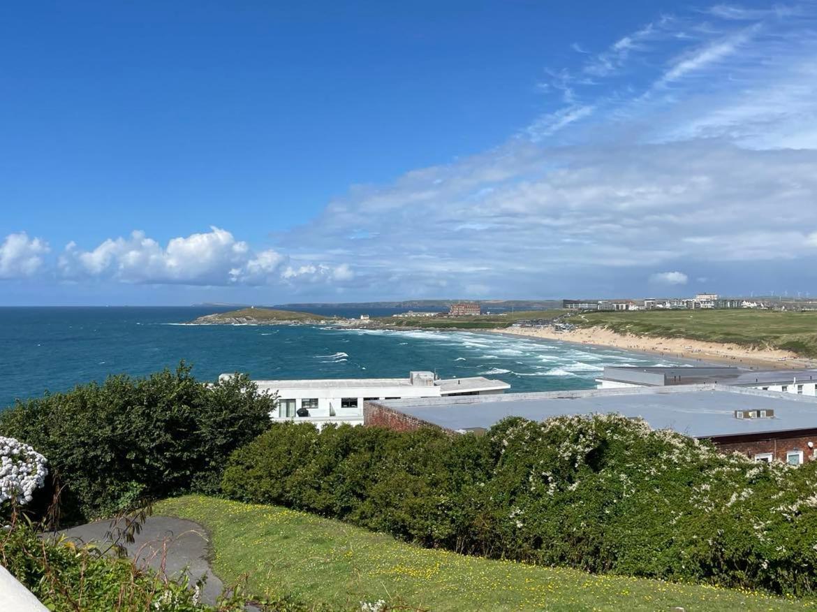 Newquay Fistral View With Pool Appartamento